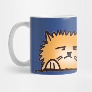 Fluffy Orange Cat Mug